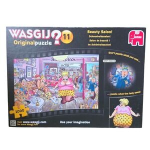 Jumbo Wasgij Original 11 Beauty Salon 1000 Piece Jigsaw Puzzle  Graham Thompson